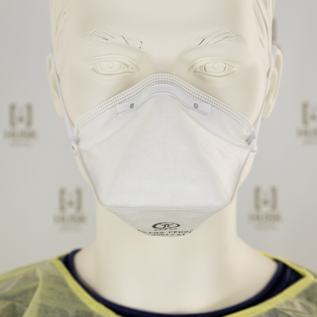 Foldable FFP2 mask NonValved